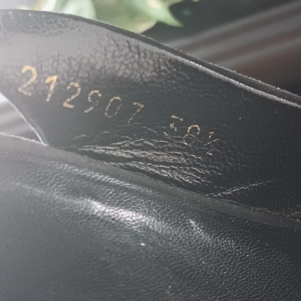 Gucci Vintage Tattoo/Joy Wedges. GUC - Picture 9 of 11